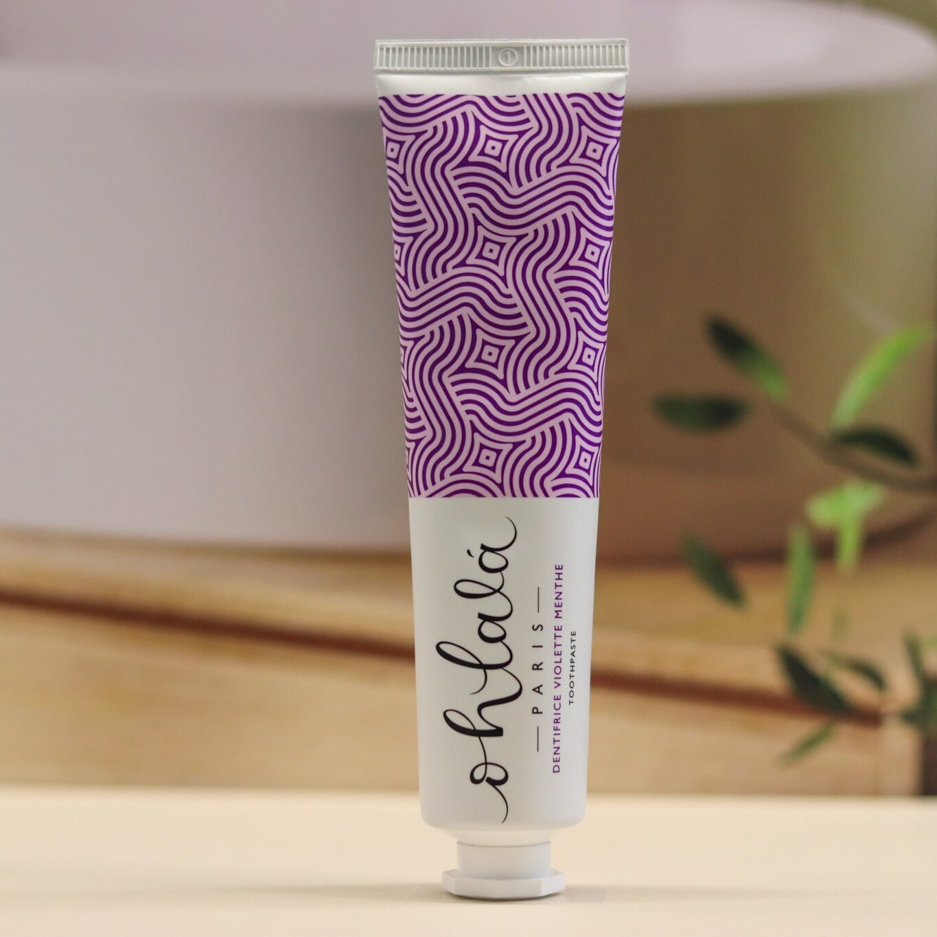 dentifrice pour adulte à la violette
